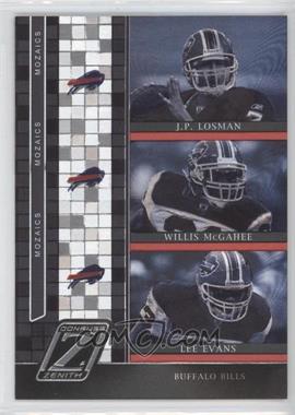 2005 Donruss Zenith - Mozaics #M-3 - J.P. Losman, Willis McGahee, Lee Evans