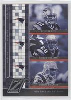 Tom Brady, Corey Dillon, Deion Branch