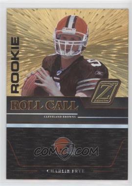 2005 Donruss Zenith - Rookie Roll Call - Gold #RC-8 - Charlie Frye /100