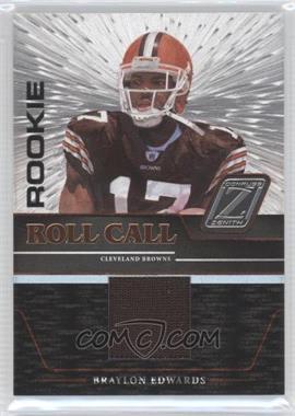 2005 Donruss Zenith - Rookie Roll Call - Jerseys #RC-5 - Braylon Edwards