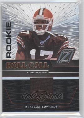 2005 Donruss Zenith - Rookie Roll Call - Jerseys #RC-5 - Braylon Edwards