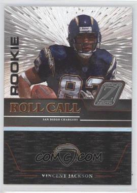 2005 Donruss Zenith - Rookie Roll Call #RC-29 - Vincent Jackson