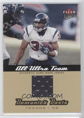 2005 Fleer Ultra - All-Ultra Team #AU-DD - Domanick Davis