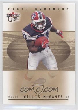 2005 Fleer Ultra - First Rounders #13FR - Willis McGahee