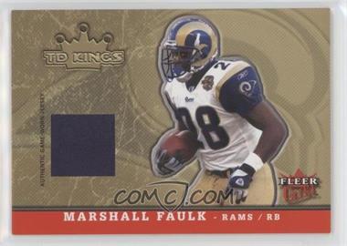 2005 Fleer Ultra - TD Kings - Red Jersey #TK/MF - Marshall Faulk