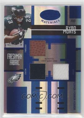 2005 Leaf Certified Materials - [Base] - Mirror Blue Materials #FF-224 - Freshman Fabric - Ryan Moats /50