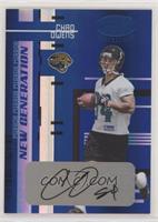 New Generation - Chad Owens #/30