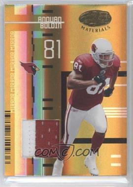 2005 Leaf Certified Materials - [Base] - Mirror Gold Materials #1 - Anquan Boldin /25