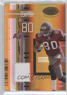 2005 Leaf Certified Materials - [Base] - Mirror Gold Materials #112 - Michael Clayton /25