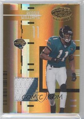 2005 Leaf Certified Materials - [Base] - Mirror Gold Materials #58 - Reggie Williams /25