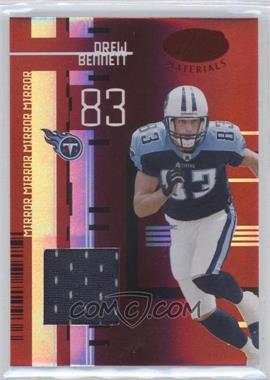 2005 Leaf Certified Materials - [Base] - Mirror Red Materials #114 - Drew Bennett /100