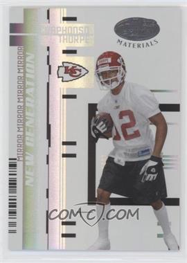 2005 Leaf Certified Materials - [Base] - Mirror White #174 - New Generation - Craphonso Thorpe /150