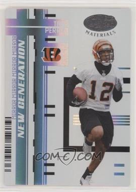 2005 Leaf Certified Materials - [Base] - Mirror White #187 - New Generation - Tab Perry /150 [EX to NM]