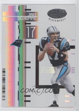 2005 Leaf Certified Materials - [Base] - Mirror White #19 - Jake Delhomme /150