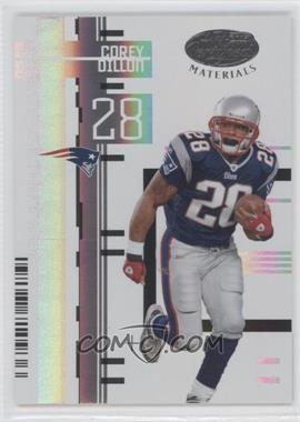 2005 Leaf Certified Materials - [Base] - Mirror White #69 - Corey Dillon /150