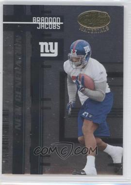 2005 Leaf Certified Materials - [Base] #172 - New Generation - Brandon Jacobs /1000