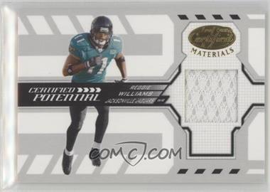 2005 Leaf Certified Materials - Certified Potential - Materials #CP-17 - Reggie Williams /150