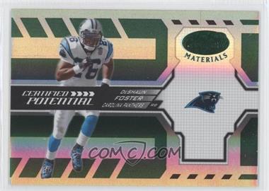 2005 Leaf Certified Materials - Certified Potential - Mirror Emerald #CP-6 - DeShaun Foster /25