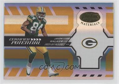 2005 Leaf Certified Materials - Certified Potential - Mirror Gold #CP-13 - Javon Walker /50