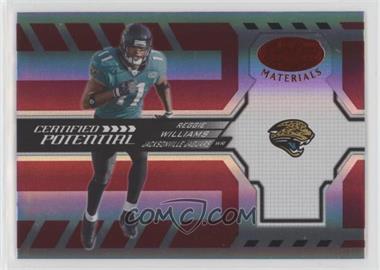 2005 Leaf Certified Materials - Certified Potential - Mirror Red #CP-17 - Reggie Williams /250