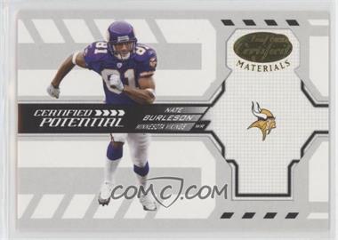 2005 Leaf Certified Materials - Certified Potential #CP-18 - Nate Burleson /750