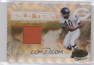 2005 Leaf Certified Materials - Gold Team - Materials Prime #GT-15 - Gale Sayers /25