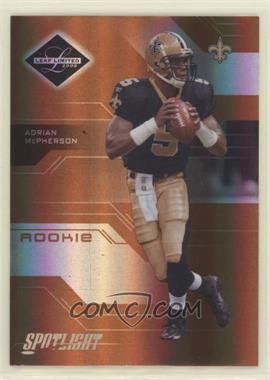 2005 Leaf Limited - [Base] - Spotlight Bronze #152 - Rookie - Adrian McPherson /100