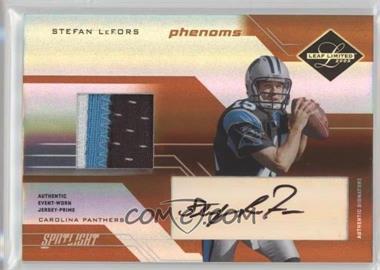 2005 Leaf Limited - [Base] - Spotlight Bronze #225 - Phenoms - Stefan LeFors /25