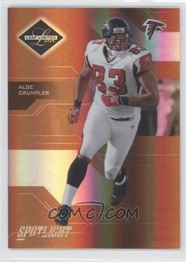 2005 Leaf Limited - [Base] - Spotlight Bronze #4 - Alge Crumpler /100