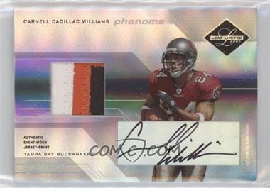 2005 Leaf Limited - [Base] - Spotlight Silver #206 - Phenoms - Carnell Cadillac Williams /15