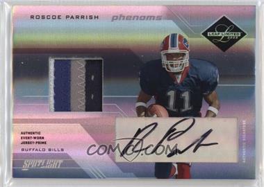 2005 Leaf Limited - [Base] - Spotlight Silver #224 - Phenoms - Roscoe Parrish /15