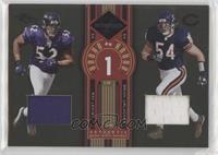 Ray Lewis, Brian Urlacher #/75