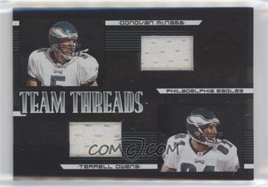 2005 Leaf Limited - Team Threads #TT-20 - Donovan McNabb, Terrell Owens /75