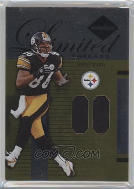 2005 Leaf Limited - Threads - At The Half #LT-35 - Hines Ward /50