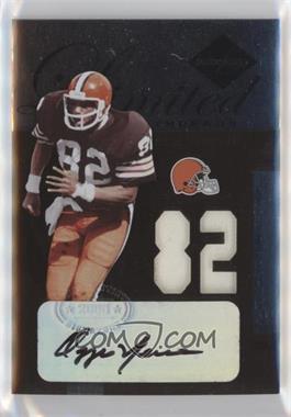 2005 Leaf Limited - Threads - Jersey Number #LT-69 - Ozzie Newsome /82