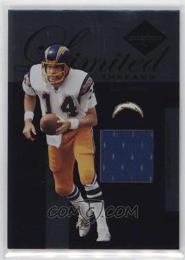 2005 Leaf Limited - Threads #LT-19 - Dan Fouts /75 [EX to NM]