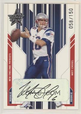 2005 Leaf Rookies & Stars - [Base] - Autographs #236 - Rookie - Matt Cassel /150