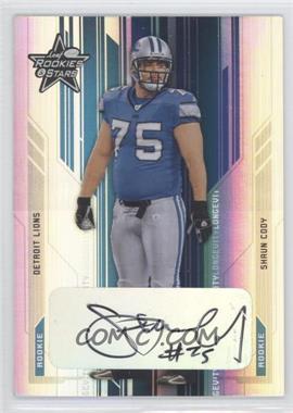 2005 Leaf Rookies & Stars - [Base] - Longevity Parallel Holofoil #244 - Rookie - Shaun Cody /10