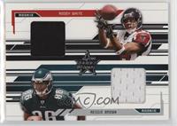 Dual Rookie Jersey - Roddy White, Reggie Brown #/500