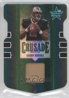 2005 Leaf Rookies & Stars - Crusade - Die-Cut Materials Prime #C-1 - Aaron Brooks /10