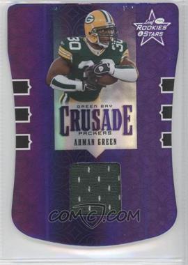 2005 Leaf Rookies & Stars - Crusade - Die-Cut Materials #C-2 - Ahman Green /150