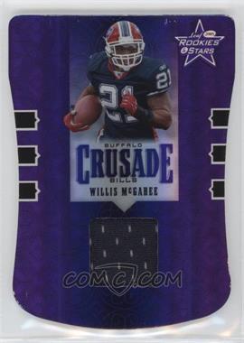 2005 Leaf Rookies & Stars - Crusade - Die-Cut Materials #C-25 - Willis McGahee /150 [EX to NM]