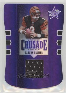 2005 Leaf Rookies & Stars - Crusade - Die-Cut Materials #C-7 - Carson Palmer /150