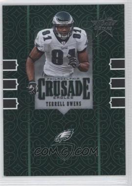 2005 Leaf Rookies & Stars - Crusade - Green #C-23 - Terrell Owens /750