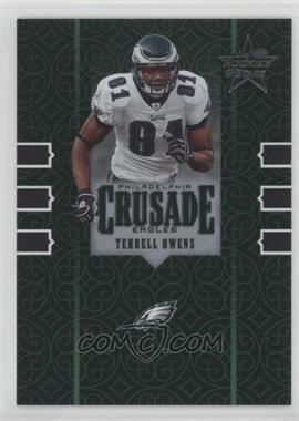 2005 Leaf Rookies & Stars - Crusade - Green #C-23 - Terrell Owens /750