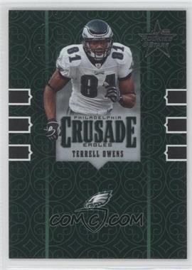 2005 Leaf Rookies & Stars - Crusade - Green #C-23 - Terrell Owens /750