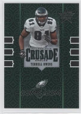 2005 Leaf Rookies & Stars - Crusade - Green #C-23 - Terrell Owens /750