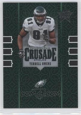 2005 Leaf Rookies & Stars - Crusade - Green #C-23 - Terrell Owens /750