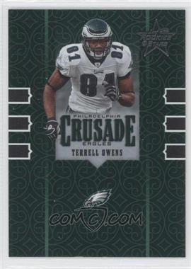 2005 Leaf Rookies & Stars - Crusade - Green #C-23 - Terrell Owens /750