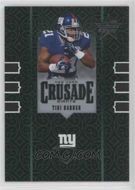 2005 Leaf Rookies & Stars - Crusade - Green #C-24 - Tiki Barber /750